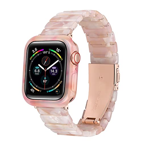 Ayeger Apple Watch�p�o���h �o���p�[�t�� 38mm/40mm/41mm/42mm/44mm/45mm/49mm �y�ʎ������X�g�o���h�X�g���b�v BlyeiWatch�V���[�Y8 7 SE 6 5 4 3 2 1�p, 42mm/44mm,Se
