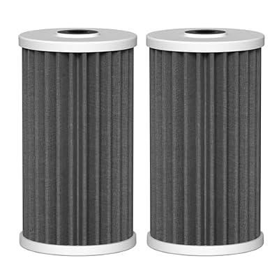 4.5"x10" 5 Micron Carbon Sediment Water Filter Replacement Cartridge Compatible with AO Smith Whole House Filtration Systems - AO-WH-PREL-RCP, 2 Pack