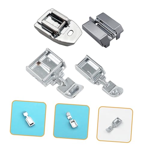 Set 4 Pcs Pies Prensatelas de Aleación para Máquina de Coser miniatura 7