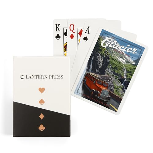 Baraja de Poker Glacier National Park Poker Size 52 Cartas