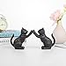 Cat Decorative Bookends, Cute Book Ends to Hold Books, Bookends for Shelves, Unique Cast Iron Book Stopper for Heavy Books, Cat Office Decor, 1 Pair/2 PCS