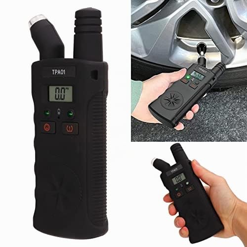 Sensor de reinicio TPMS 2 en 1, medidor digital de presión de neumáticos, herramienta de reaprendizaje TPMS, 4 rangos de ajuste, apagado automático, repuesto para