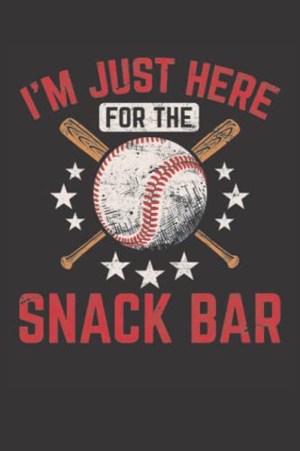I'm Just Here For The Snack Bar: Baseball Journal