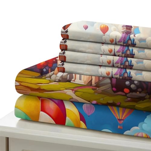Housse de couette 260x220 cm 3D microfibre avec fermeture éclair - 6