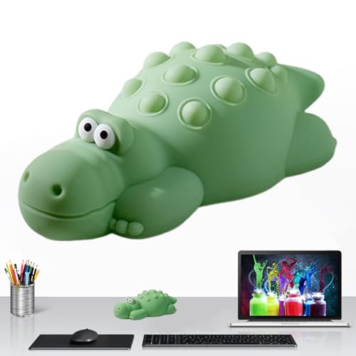 Veilleuse crocodile en silicone pour calmer la peur du noir des enfants la nuit