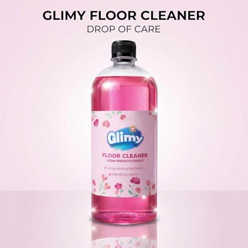 Image of Floor Cleaner Liquid | Disinfectant Surface Cleaner with Ocean Breeze Fragrance | Removes Dirt & Grease | Fast-Dry, No Stickiness & Extra Shine Formula | Suitable for Kitchen Floors (2700 ML)