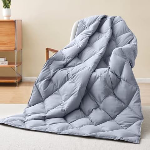 puredown Down Throw Blanket Cover