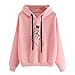 Hanyixue Mujeres Camisetas Manga Larga Varsity Gafas de Harry Potter Encapuchado Camisa de Entrenamiento Sudaderas con Capucha Sweatshirt Tops