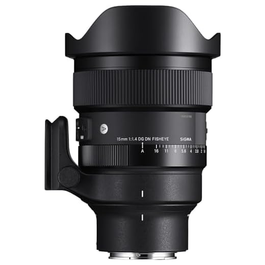 SIGMA Objectif 15mm f/1.4 DG DN Diagonal FishEye Art Compatible con Sony FE Garantie 3 ANS
