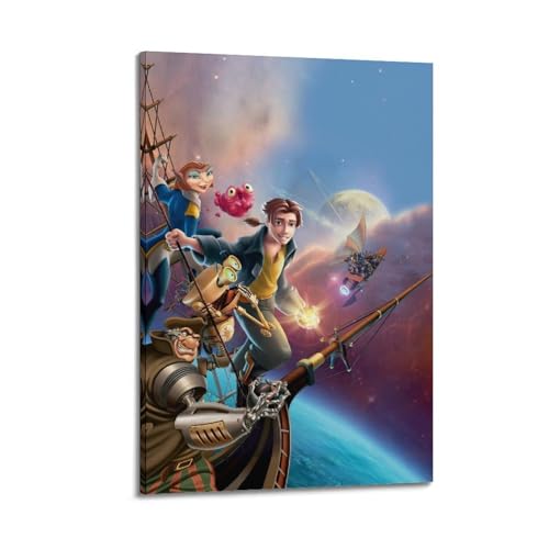 GFXEZZLH Póster decorativo con diseño de estrella de cine Silver Island 2, lienzo para pared e impresión artística moderna, decoración de dormitorio familiar, 50 x 75 cm