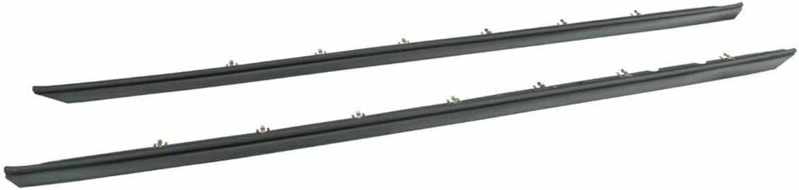 1A Window Sweep Weatherstrip Felt Seal Kit Set of 4 for Chevy for Corvette 1990-1996 Convertible Left Right KG2075 1AWSS00109