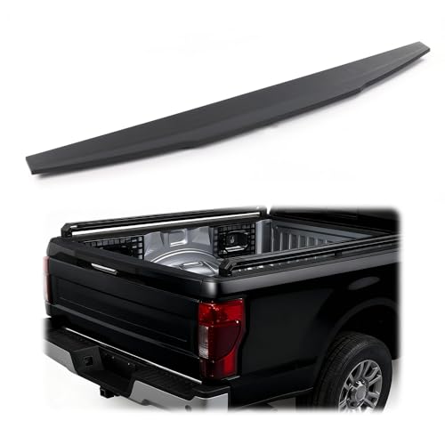 Image of G-PLUS Tailgate Top Trim Cap Cover Molding | Compatible with 2017-2022 Ford Super Duty F250 F350 F450 F550 HC3Z-9941018-AD