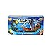 Aurora Store Galeone Veliero con Cannone Pirati Bambini in plastica Nave Pirati Giocattolo con soggetti ed Accessori Giocattolo Acquario 27x14 x h.16 cm