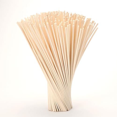 TOMCENXI 60PCS Reed Diffuser Sticks 10 Inch Natural Rattan Wood Sticks Diffuser Refills Essential Oil Aroma Diffuser Replacements Sticks for Home Office