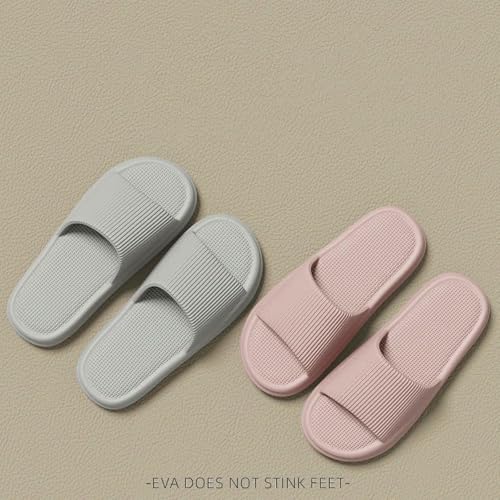 Women'S Summer Simple Slippers Soft Home Bathroom Non-Slip Sandals Comfortable Outdoor Beach Shoes4
