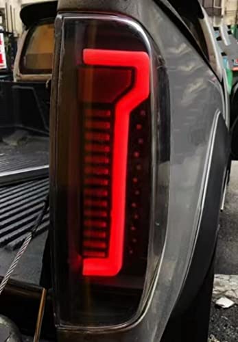 Ópticas traseras Nissan Navara D40 2004-2014 con acabado resistente y luces dinámicas 5