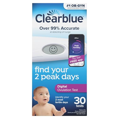 clearblue digital ovulation test 30 ct