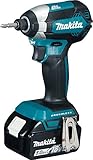Makita DTD153RTJ- Atornillador de impacto inalámbrico cargador en Makpac, mit 2x Akku 5,0 Ah