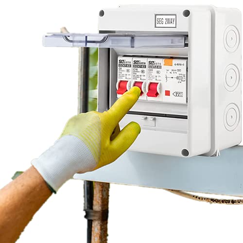 Buy Consumer Unit, Circuit Breaker Panel 2 Way Leakage Proof Circuit