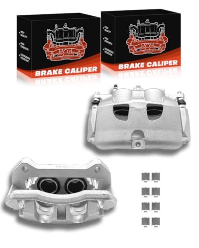 Image of TOVASTY 2PC Set Brake Caliper Left & Right Front Side Set Compatible With F-150 2010-2011,Expedition 2010-2021,Lincoln Navigator 2010-2021,Mark LT 2010-2011