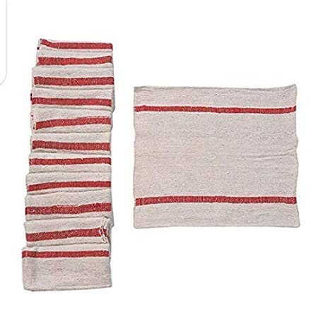 Hathkhargha Cotton Floor Cleaning Duster/Floor Cloth/Floor Mop/Pocha/Duster (Off White,20x20 Inch)-Pack of 6 (B08YWL762X) Amazon Price History, Amazon Price Tracker