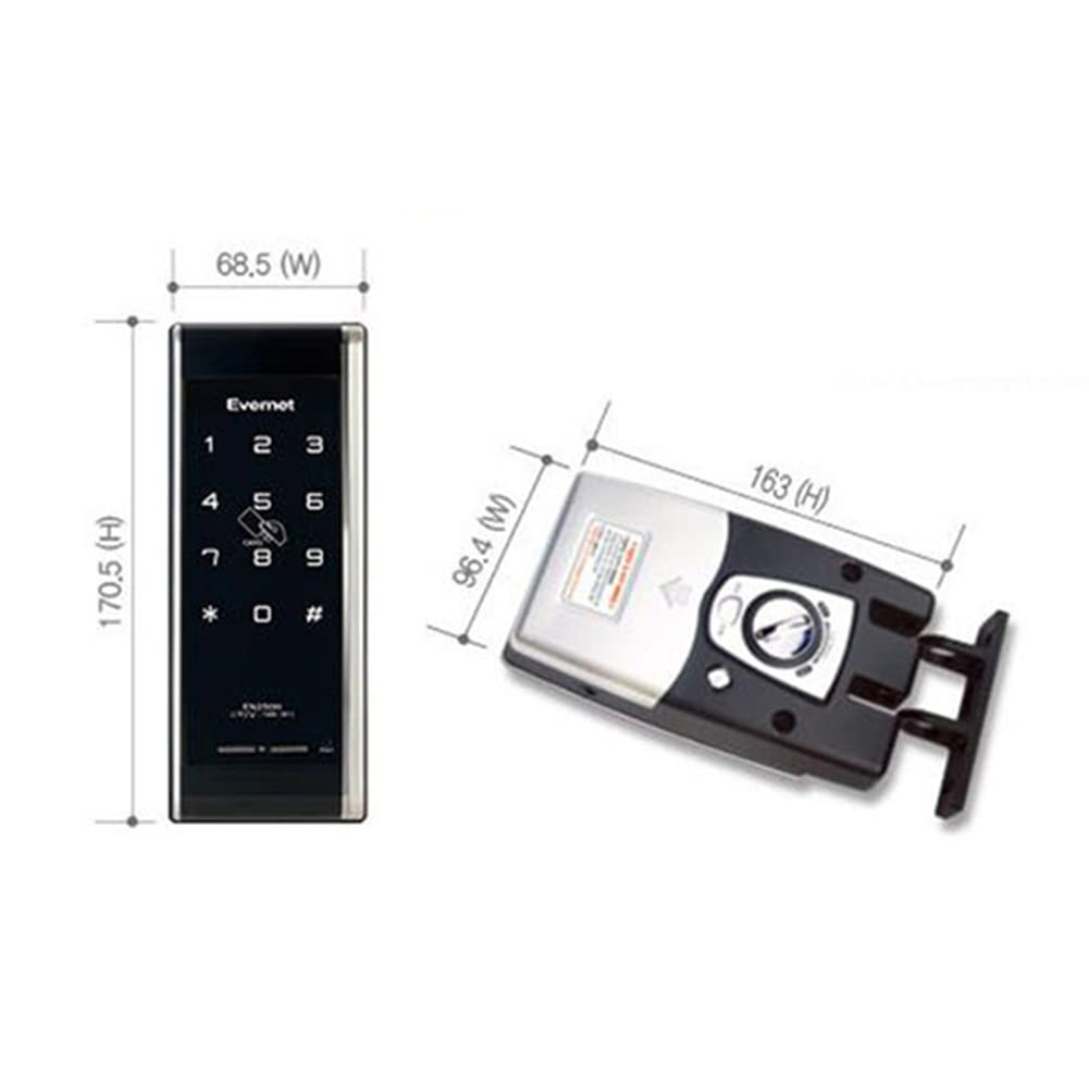 Amazon | エバーネットドアロックEN250-Hフック4カードキー Evernet 