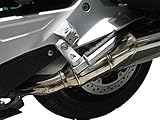 Abbassamento poggiapiedi passeggero regolabile 60 mm di profondità ABE per BMW R1100RS