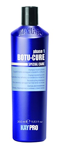 KEPRO Kay PRO BOTU-CURE Reconstructing Shampoo with Plant Peptides for Severely Damaged Hair that tends to break 350ml