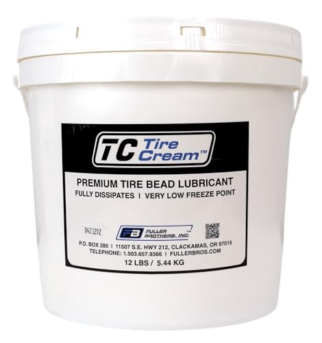 Fuller Bros. Tire Cream – Premium-Quality Tire Bead Lubricant, Cream Consistency, Non-Toxic &