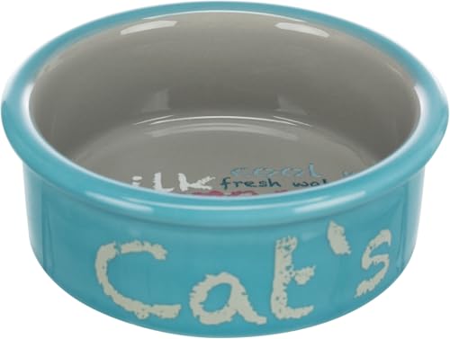 Trixie 24791 Napf-Set für Katzen, hellblau/orange/lila