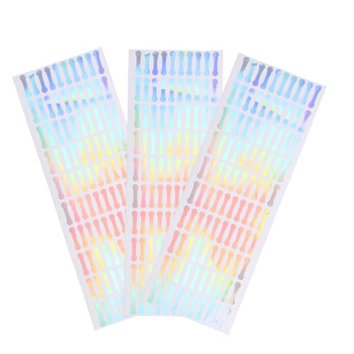 LALAFINA Cosmetic Seal Labels 500pcs Tamper Proof Stickers Self-Adhesive Sealing for Containers Sleek Design Secure Adhesive Bottle Seals