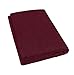 DEMONA Telo FOULAR COPRITUTTO Matrimoniale Singolo Made in Italy COPRILETTO Divano Foulard (TWF9/BORDEAUX, Matrimoniale)