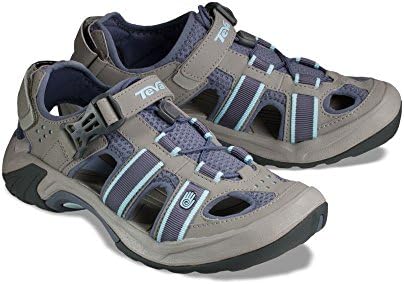Teva womens Omnium Sandal, Slate, 8.5 Wide US | Image 5