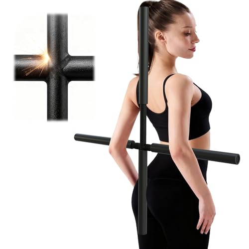 Image of Dreamillo Back Straightener Posture Corrector for Women and Men - 32 Inch Heavy Duty Back Cracker with Anti-Slip and Cushioning Pads - Compatible Back Stretcher for Whole Family