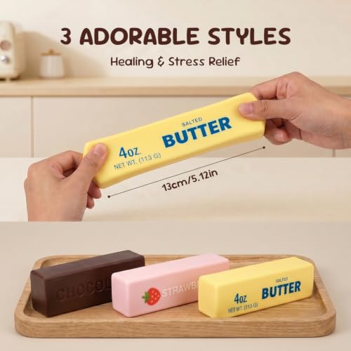Rehecher Squishy Beurre Anti Stress en Lot de 2 Butter Squishy Jouet rhj-lln2, vue 4 sur 6