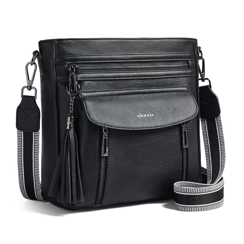 Sac bandoulière femme cuir PU parfait pour le travail et les sorties