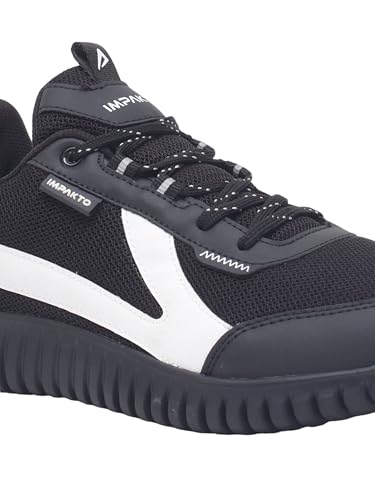 Image of Impakto Driftwave Men Running Shoes | Lightweight & Breathable Shoes for Gym, Training & Travel Cushioned Insole for Comfort | Wide Toe | Slip Resistance oustole for Ground Traction