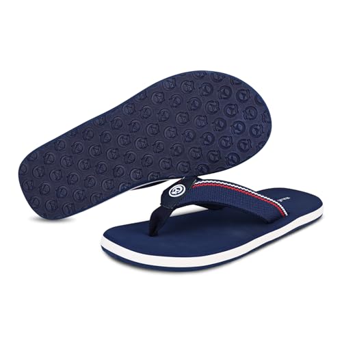 Image of Aqua Fin Slides for Men | EVA Slippers for Men | House Slipper | Lightweight EVA Slip-On Slippers | Casual Water-Friendly Footwear for Beach, Bathroom & Daily Use | Soft Cushioned Footbed...