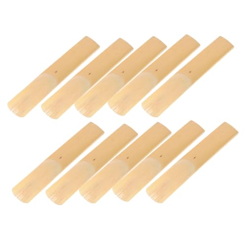 Wakauto Clarinet Reeds for b Flat 10 Pack Wood Clarinet Case for Beginners Professionals