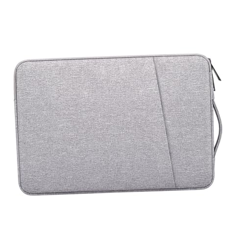 Funda para portátil de 13.3 pulgadas en fieltro gris con estuche protector para ordenador
