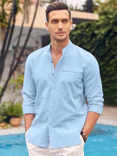 Image of Bellstone Men's Solid Cotton Shirt | Casual | Plain | Full Sleeve | Summer-Regular Fit| Men Stylish Shirt | Everyday Formal Wear |Soft Breathable Fabric | Everyday Smart Casual Wear
