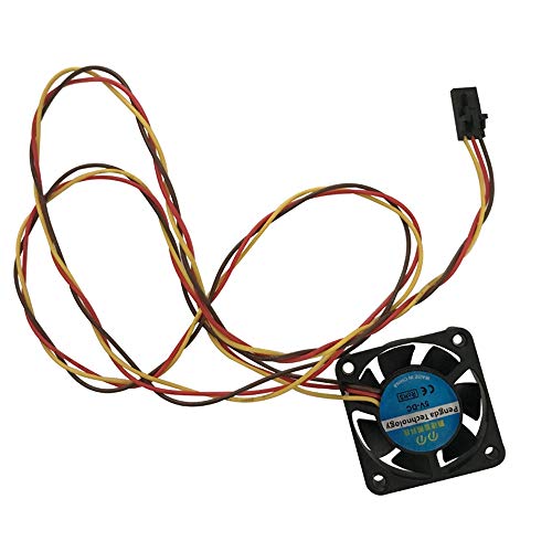 2-Pack 3pin Dual Ball Bearing DC Fans DC 5V 4010 Extruder Hotend Cooler Radiator Left Hotend Fan for Prusa i3 MK3 MK3S MK2/2.5 3D Printer