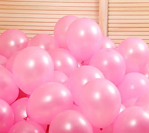 Image of Pearl Pink Balloons,100 Pcs 5 Inch Mini Matte Latex Balloons for Balloon Garland Arch, Birthday Decoration, Wedding Party, Baby Shower Decorations