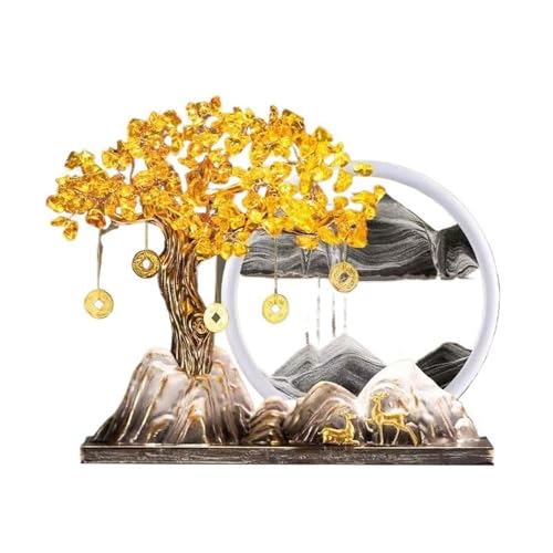 Arbre chanceux en cristal le cadeau d'ouverture de bureau idéal - 2