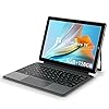ALLDOCUBE 2 en 1 PC Tablet Laptop con Teclado, Notebook Windows 11, Tablet Intel Celeron N4120, 8GB RAM 128GB SSD, FHD IPS Display1920x1280, 2.4G+5G WiFi, BT4.2, Type C, QWERTY US Teclado