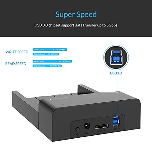 Caja externa SATA a USB para discos HDD y SSD 2.5 y 3.5 pulgadas miniatura 5