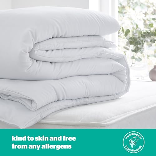 Couette en microfibre imitation duvet Silentnight 10.5 tog simple - 7