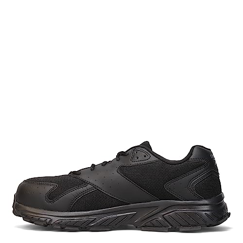 Reebok Trabajo Hombres Retro Trail Compuesto Toe Trabajo Seguridad Zapatos Casual - Negro, Negro 1, 43 Eu Reebok Trabajo Hombres Retro Trail Compuesto Toe Trabajo Seguridad Zapatos Casual - Negro, Negro 1, 43 Eu