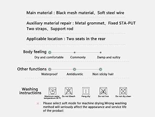 Dog Car Barrier Seat Screen in Car for Pet, Carrier &Travel Accessories,Front Seat Barriers, for Cars, Truck and SUV,Car… - Image 4