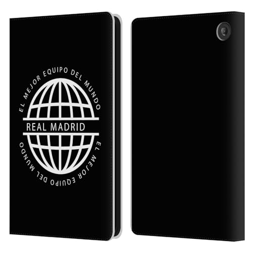 Étui Real Madrid CF Amazon Fire 7 2022 anti-rayures portefeuille